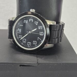 FMD 015 Stylish Black  Gold Watch
